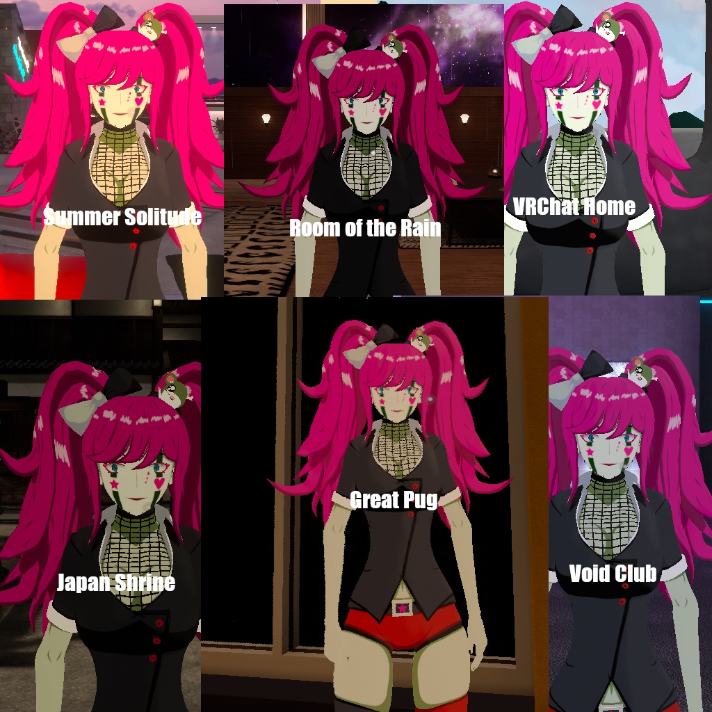 Undead Girl VRChat Ready アンデッドガールVRChatレディ