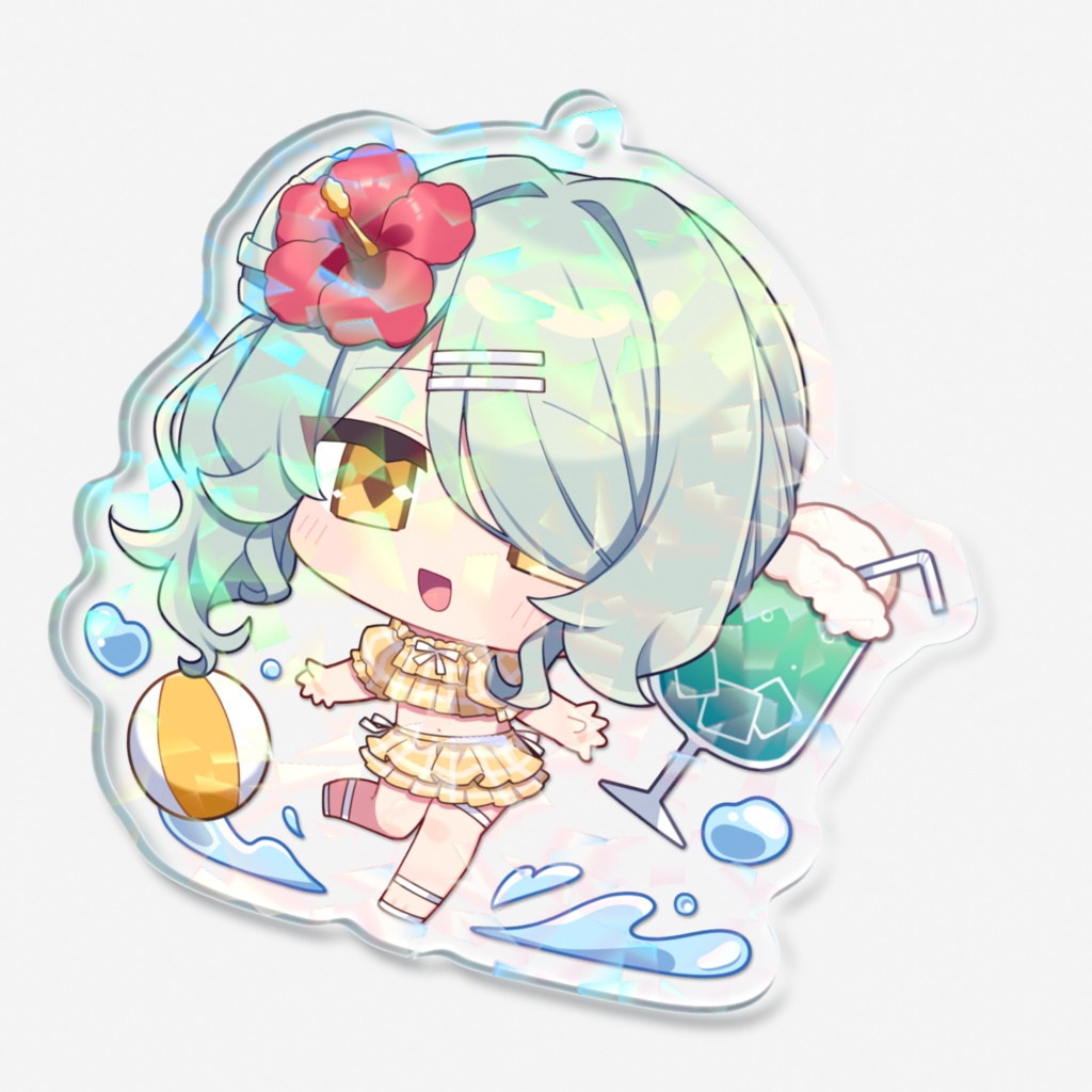 天鈴のあ ホログラムアクリルキーホルダー 2025 Summer TypeA