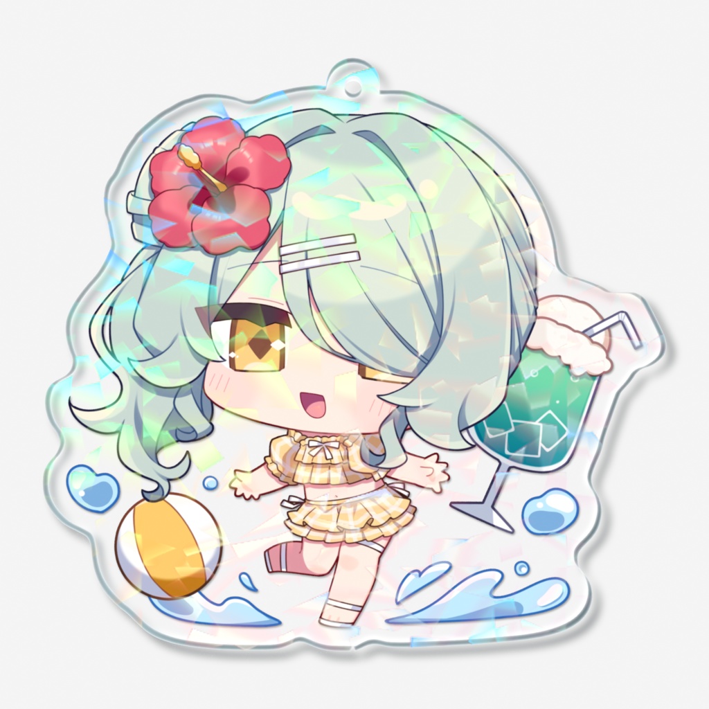 天鈴のあ ホログラムアクリルキーホルダー 2025 Summer TypeA