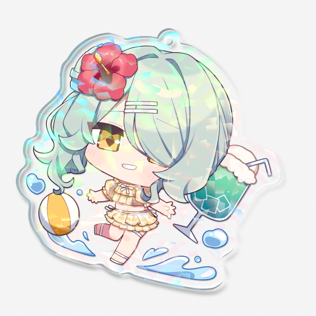 天鈴のあ ホログラムアクリルキーホルダー 2025 Summer TypeB