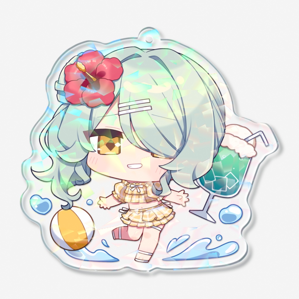 天鈴のあ ホログラムアクリルキーホルダー 2025 Summer TypeB