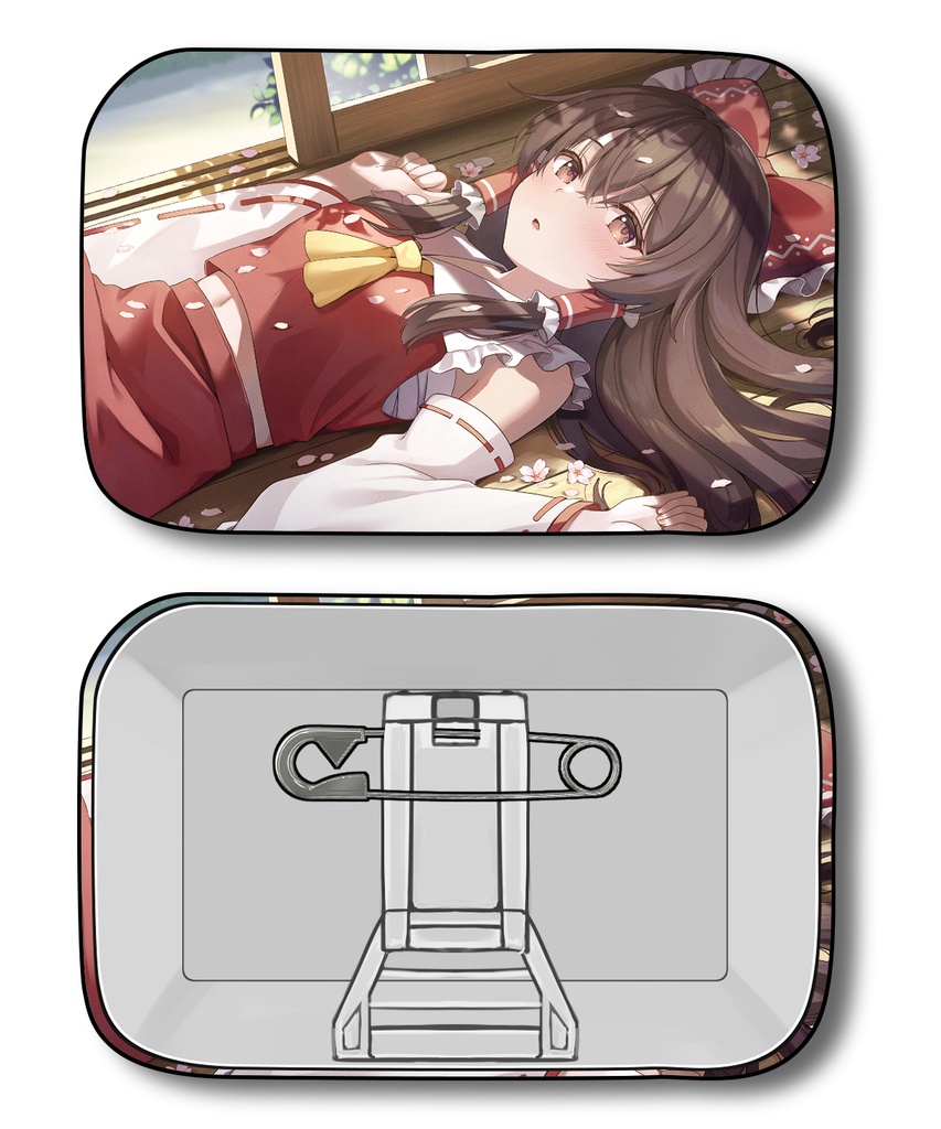 霊夢スタンド缶バッジ