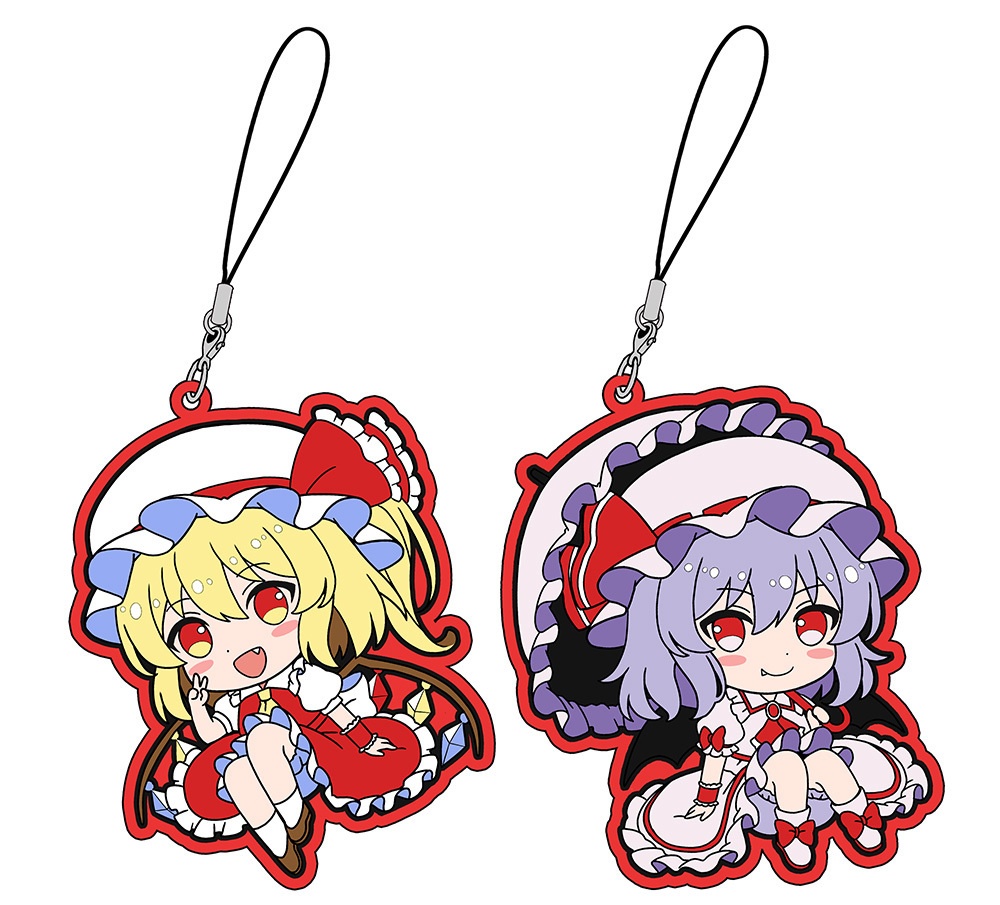 東方ラバーストラップ