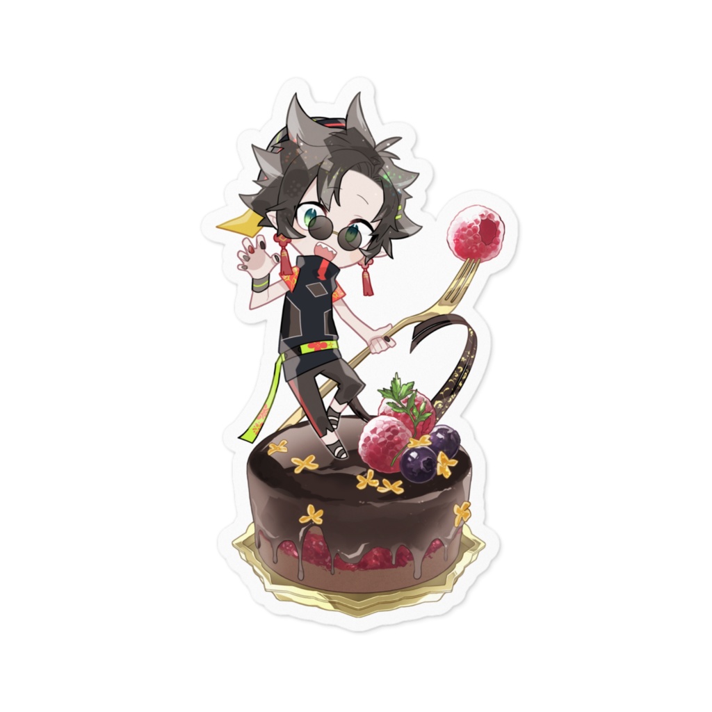 蓬莱くろめ ステッカー