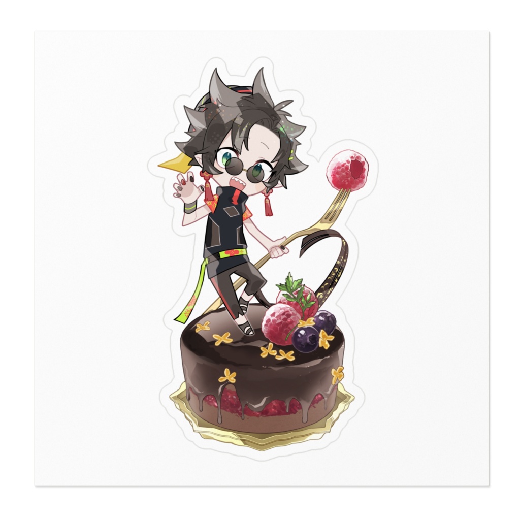 蓬莱くろめ ステッカー