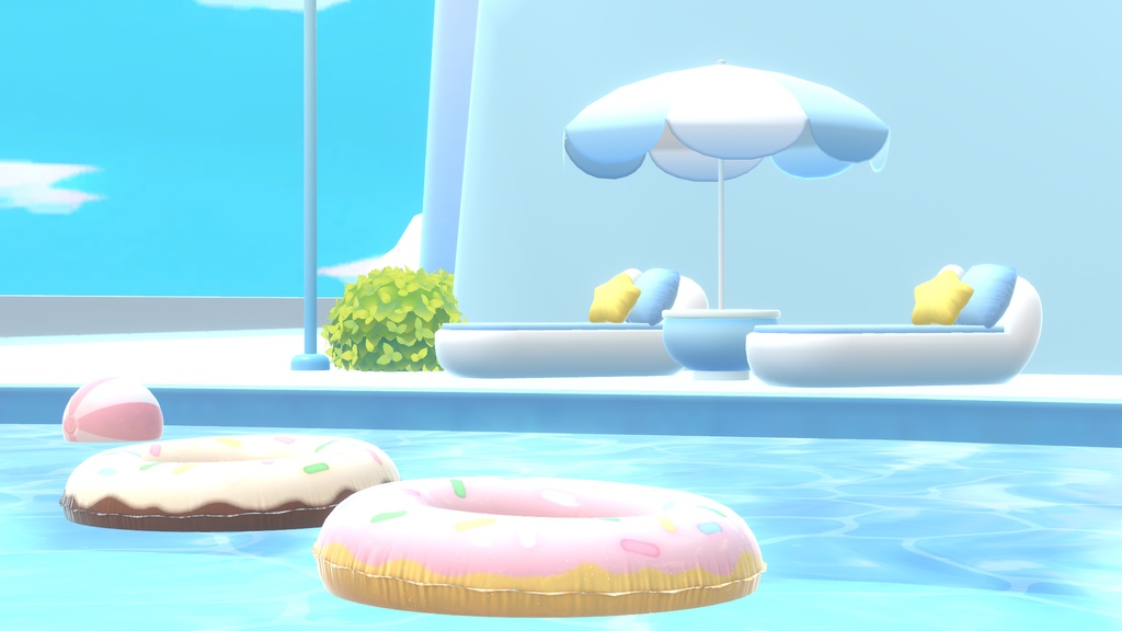 Stylized Pool Set プールセット