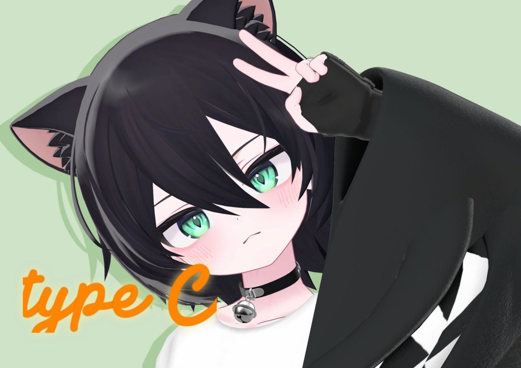 少年頬メイク (chocolat対応)