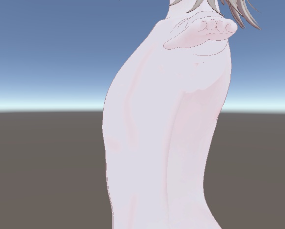 ラムネ専用 男の子っぽくするボディテクスチャ