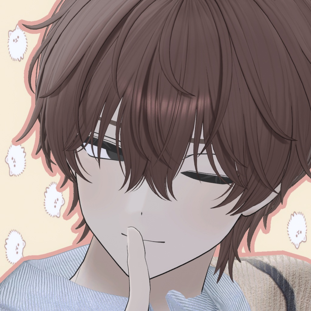 Muted Glow Eye+Makeup Texture【狛乃対応】
