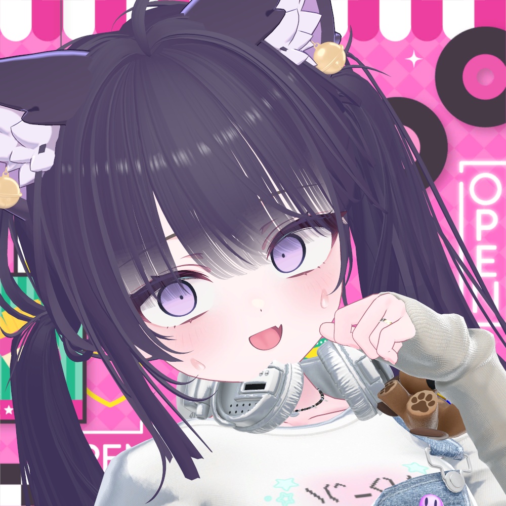 元気な表情セット7個【ショコラ専用Face Animation】