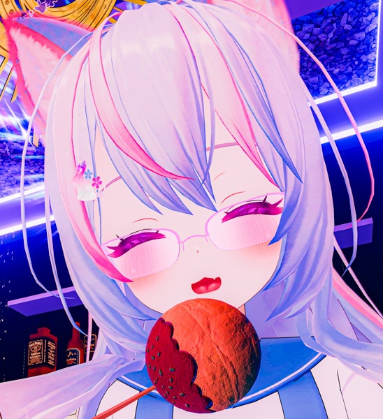 めいゆんちゃんもぐもぐアニメーション