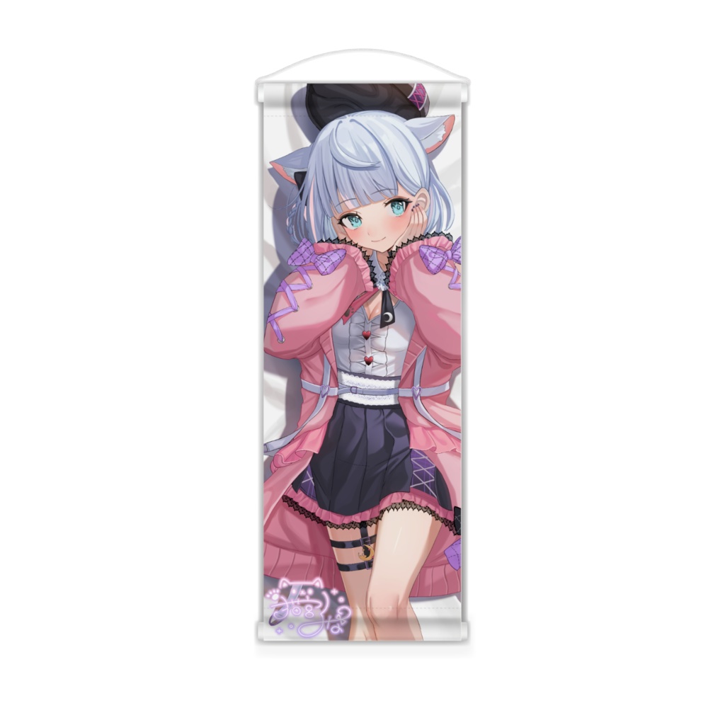 猫宮るな お誕生日記念グッズ ミニタペストリー ショートヘア