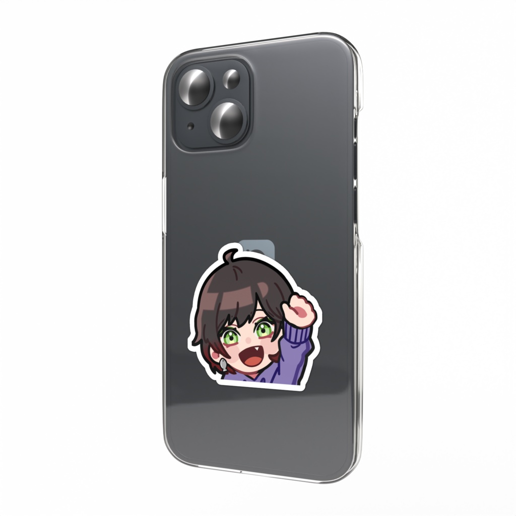 【通年販売】スマホステッカー　ばんちゃ！