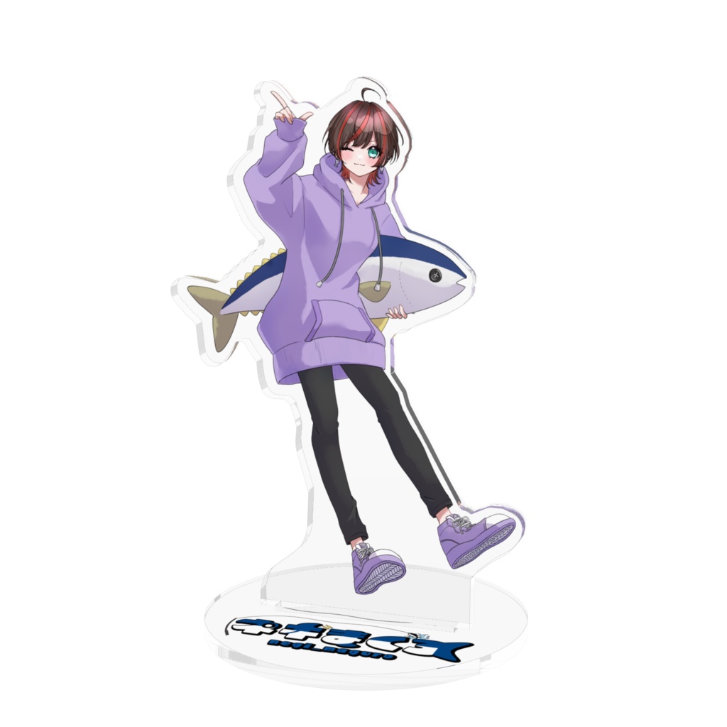 【通年販売】ネギまぐろアクリルスタンド