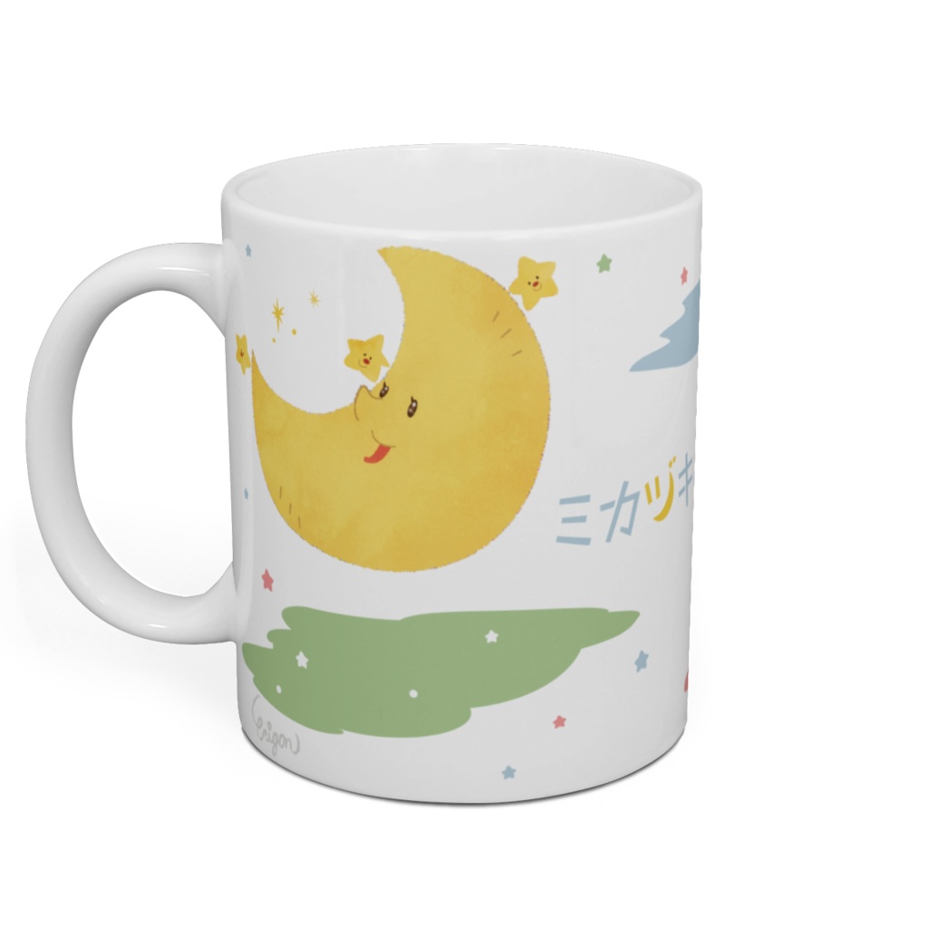 マグカップ【ミカヅキのミッカさん】