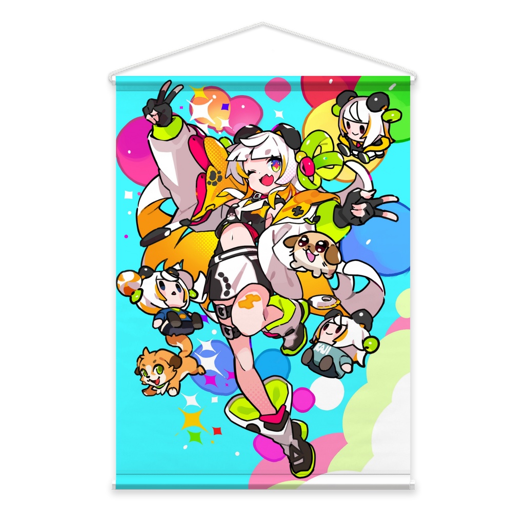 巨大かじタペストリー