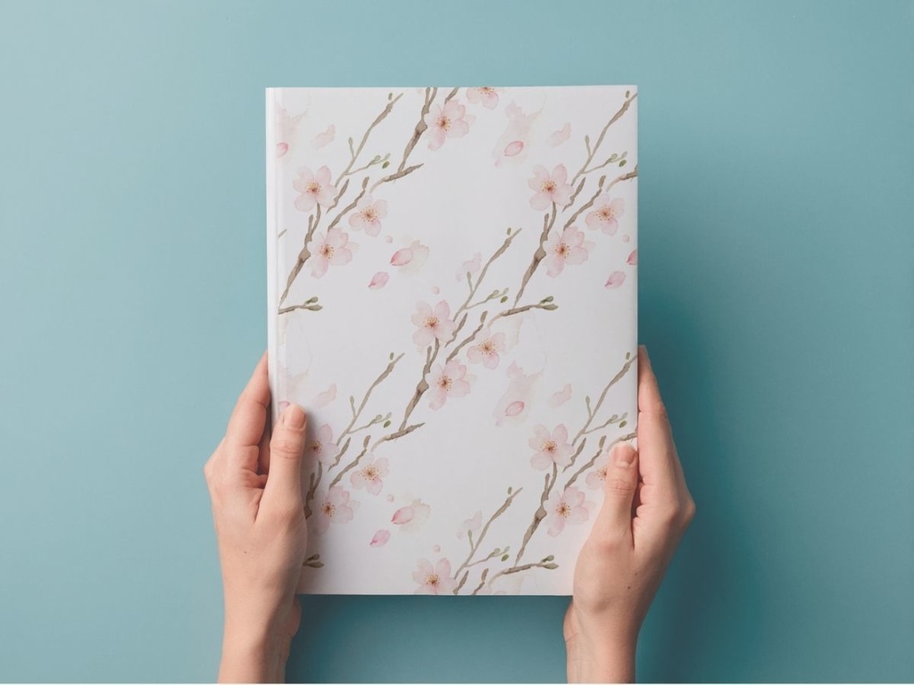 桜の手描き風素材 2枚セット