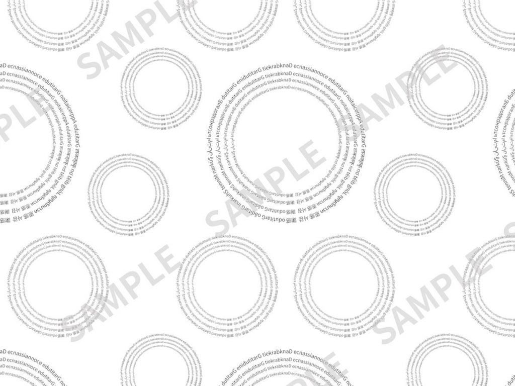 「感謝」の輪素材 2枚セット