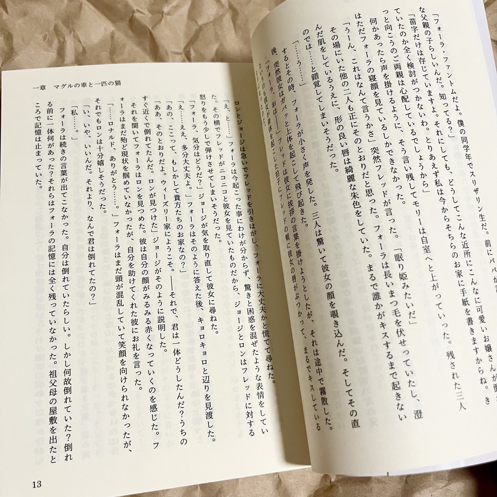 ドラコ落ち原作沿い夢小説 Gentle Ice Blue Eyes③アズカバンの囚人編 Web再録(夢主名前固定)