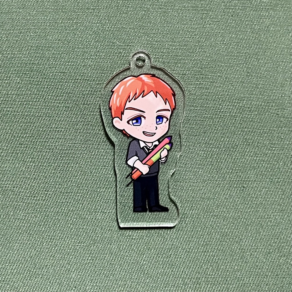 ハリポタキャラ アクリルキーホルダー 全7種