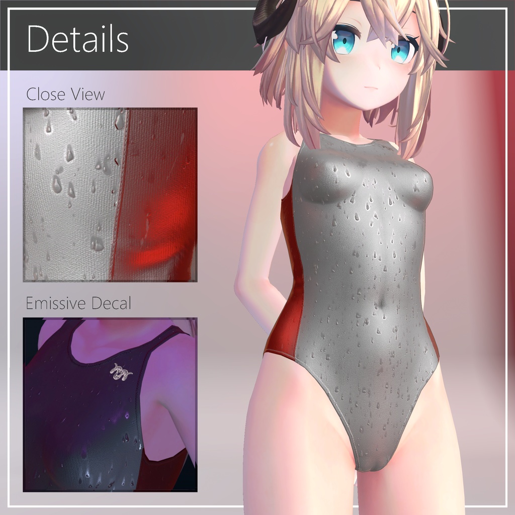 【メリノ用】ノ水着 - Swimsuit for Merino