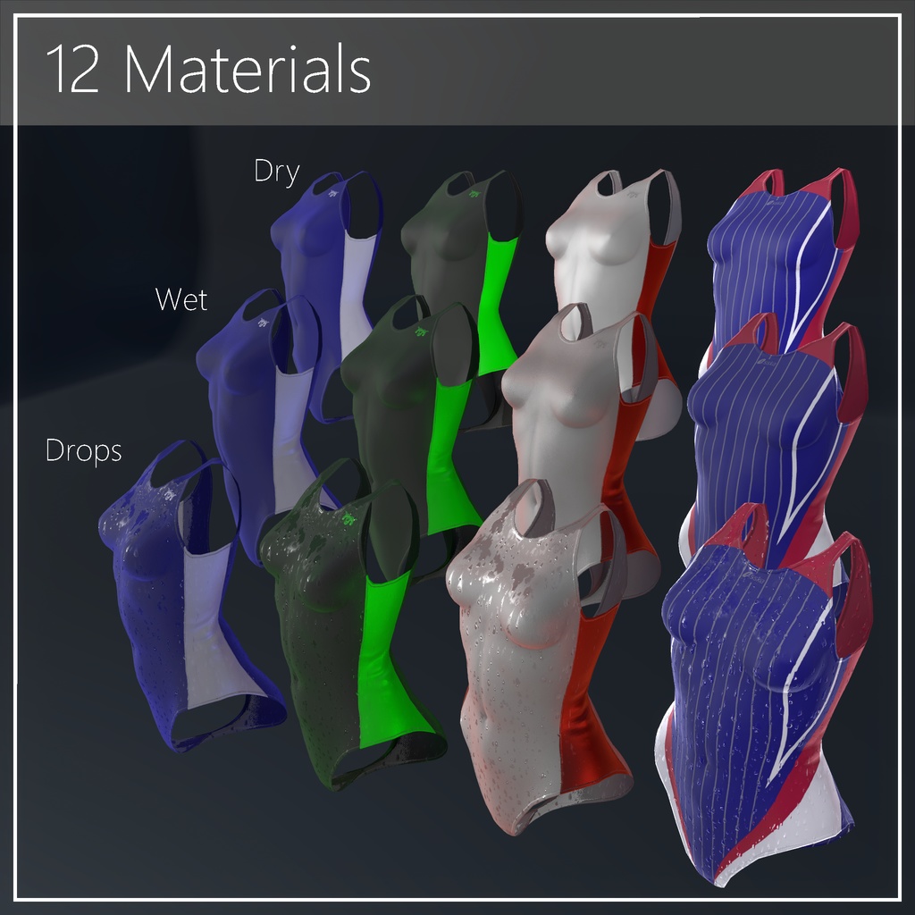 【メリノ用】ノ水着 - Swimsuit for Merino