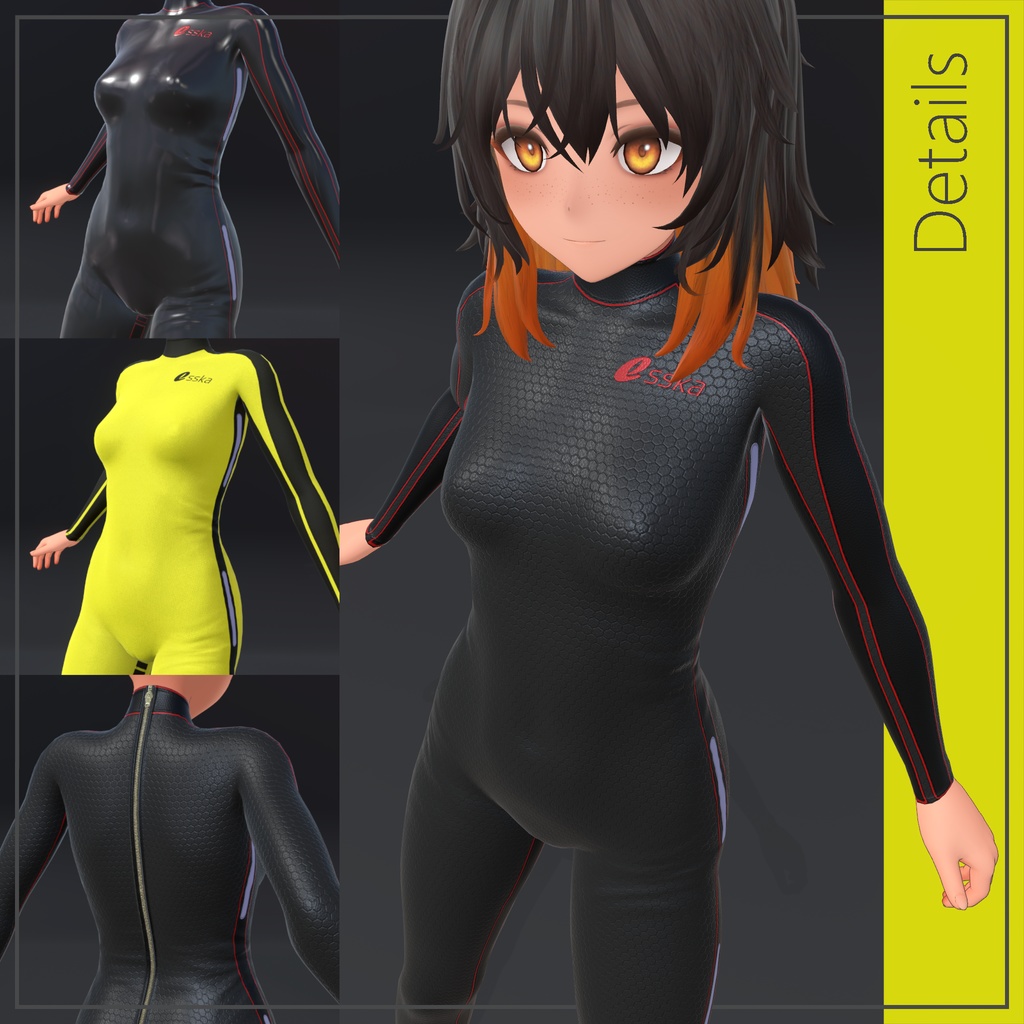 【シャーレン用】ボディスーツ - Bodysuit for Sharlen