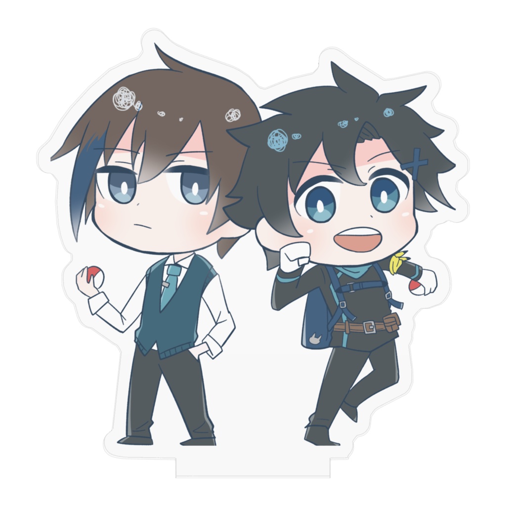 【Wバトル】アクリルスタンド