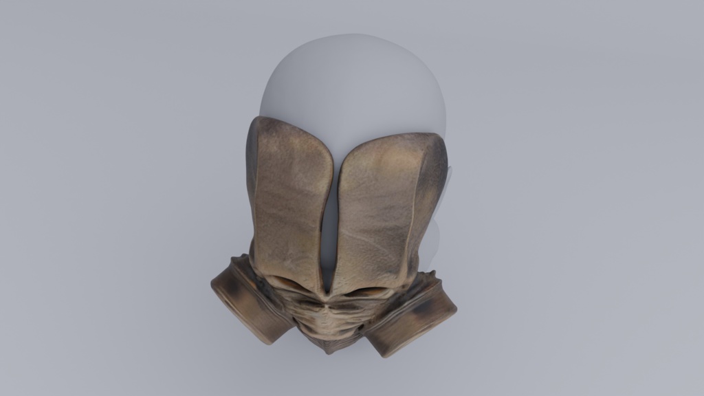 3D Printable Cosplay Steampunk Mask #1