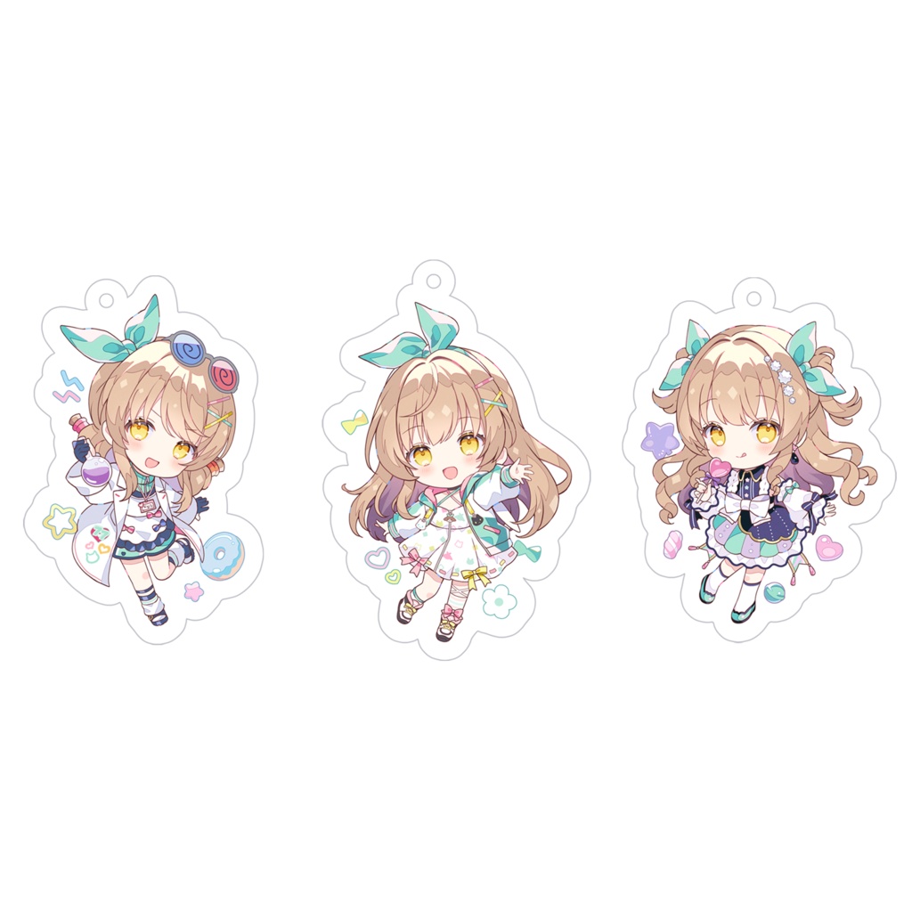 Sugary Bouquet アクリルキーホルダー