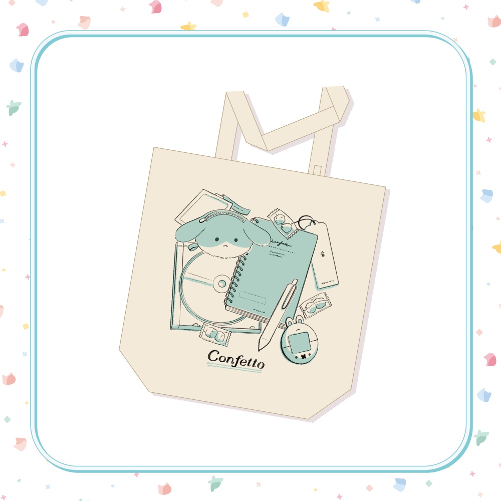 Confetto トートバッグ