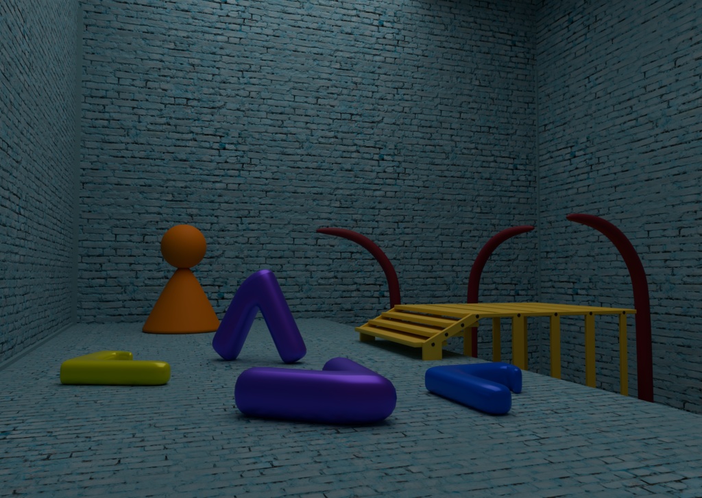 The End of Dreams | 不気味な空間アートプリント print ver