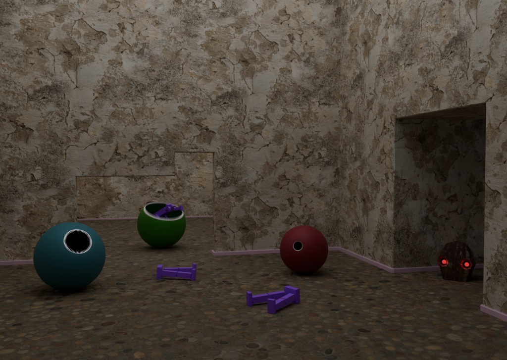 Reversal | 不気味な空間アートプリント