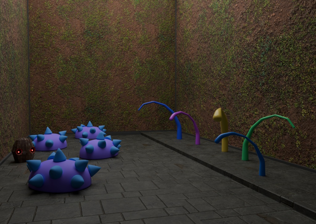 Intimidation | 不気味な空間アートプリント print ver