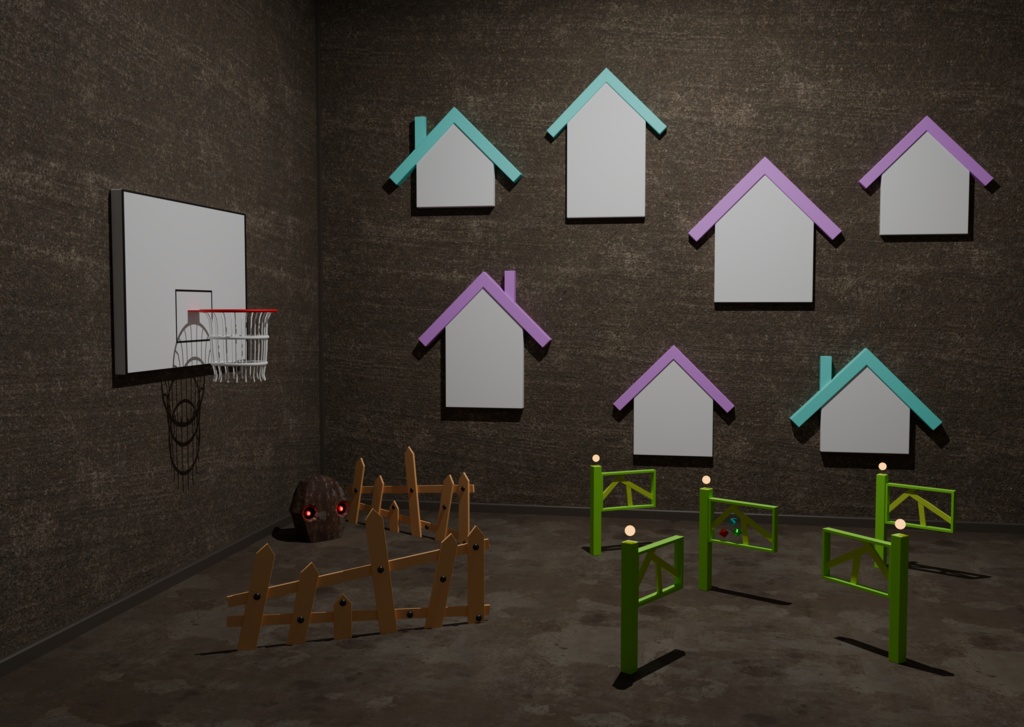 正直者の悲しみ | 不気味な空間アートプリント print ver