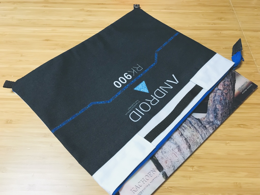 姪っ子に作った9チャンバッグinバッグ