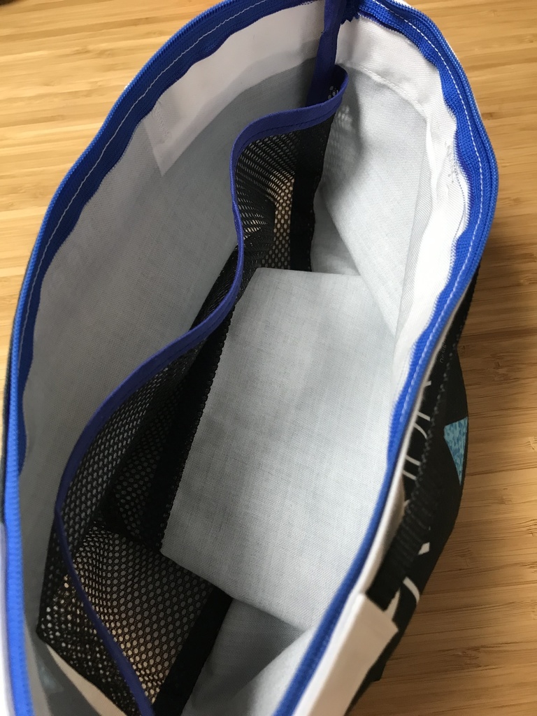 姪っ子に作った9チャンバッグinバッグ