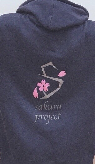 sakura project オリジナルパーカー
