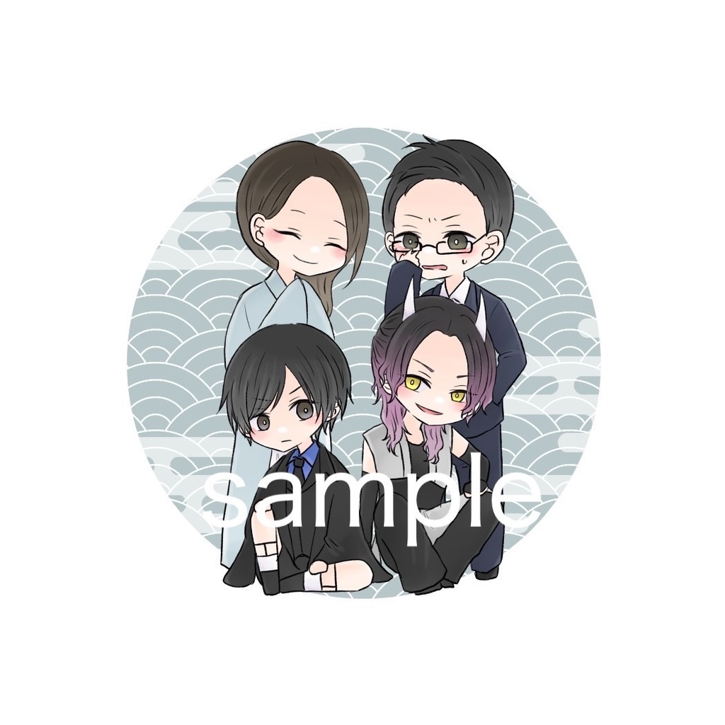 小槌遊戯 アクリルキーホルダー(受注生産)