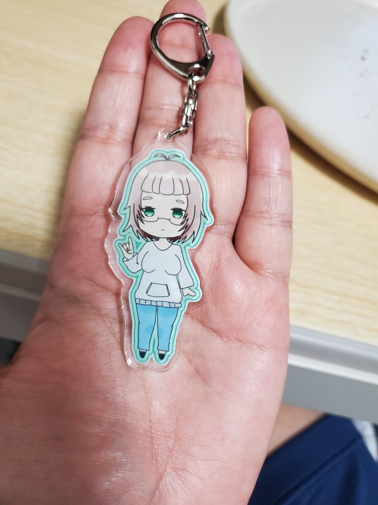 頑張った千里キーホルダー