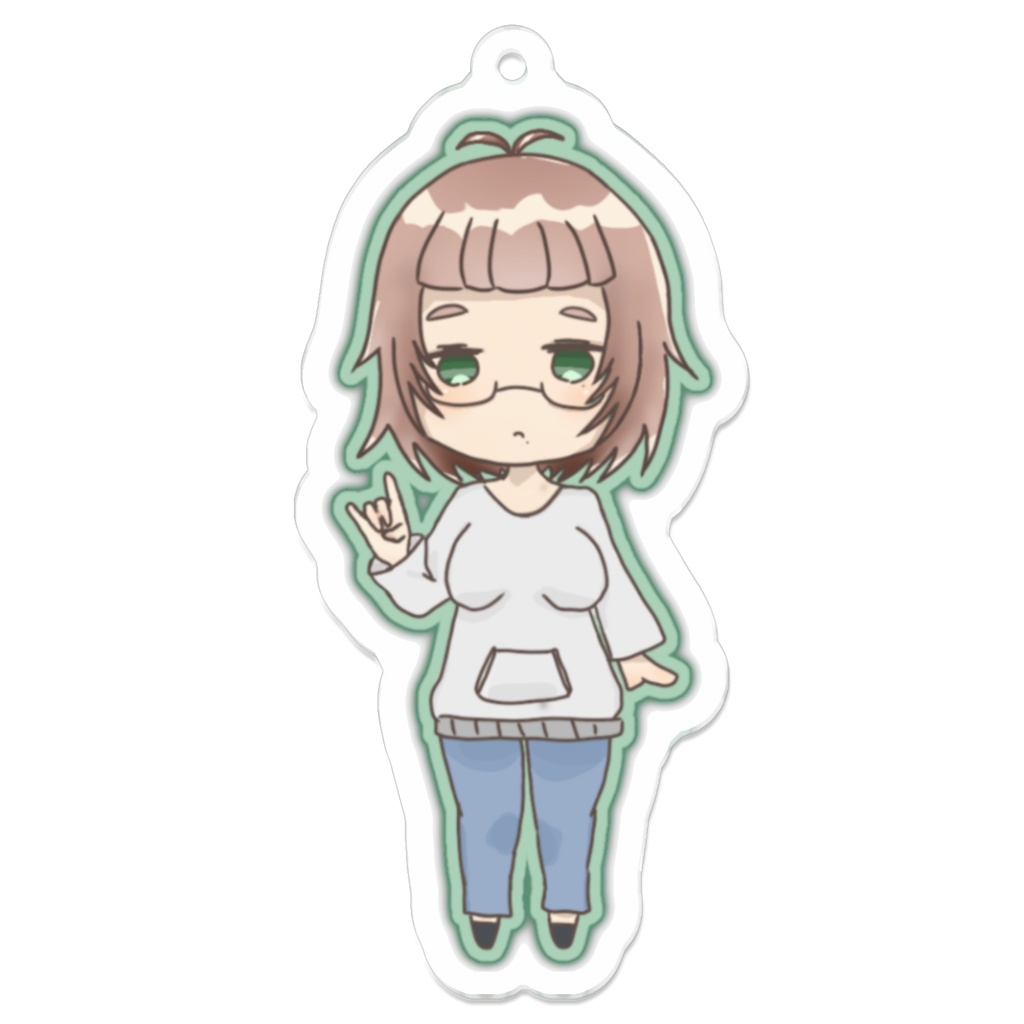 頑張った千里キーホルダー