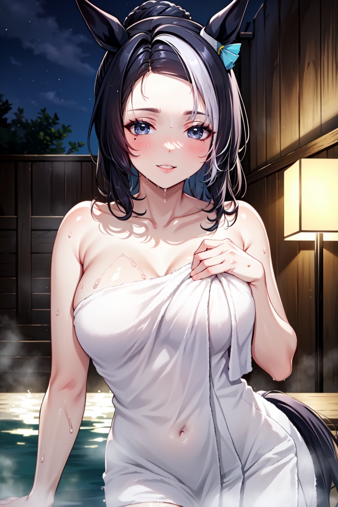 ウマ娘温泉イベント風画集03_メジロラモーヌ（10枚）