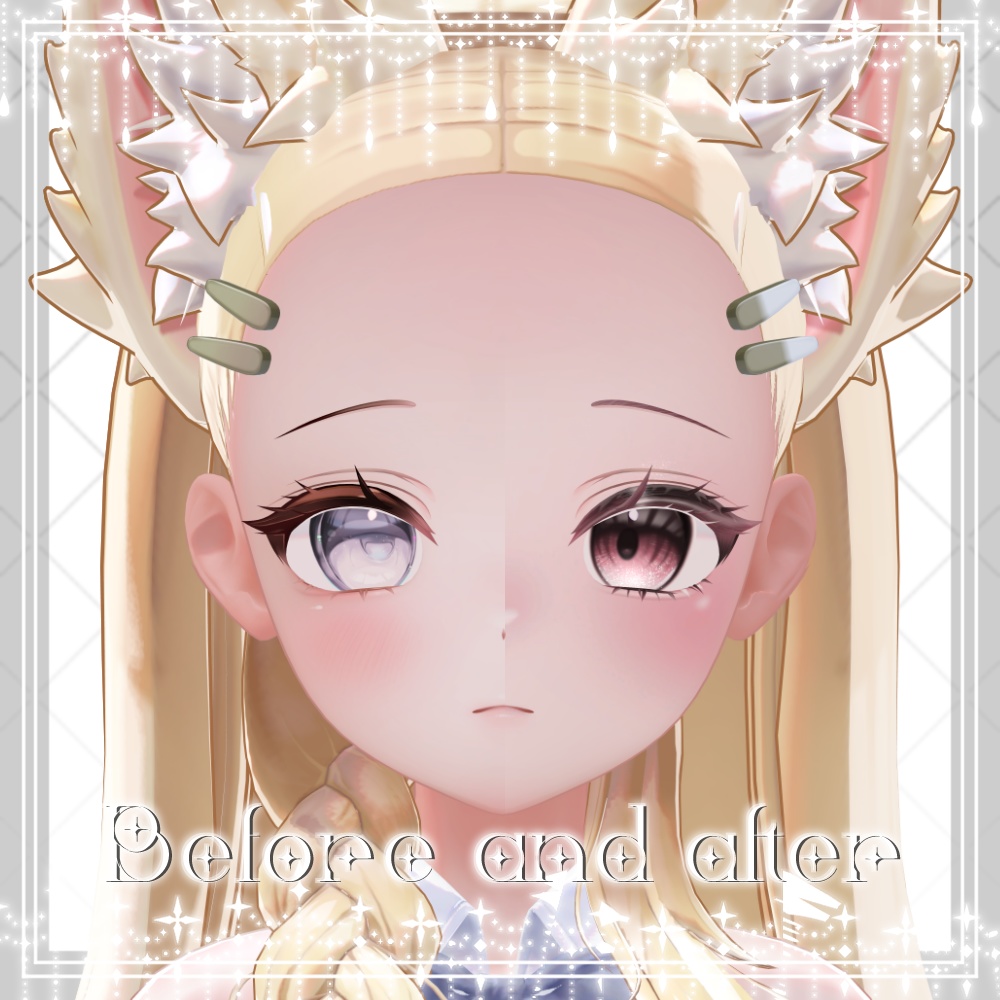 [Mayo/まよ対応] ✧Ametty✧ Make&EyeTexture Blendshape #Aspartame_VRC 缩略图 4