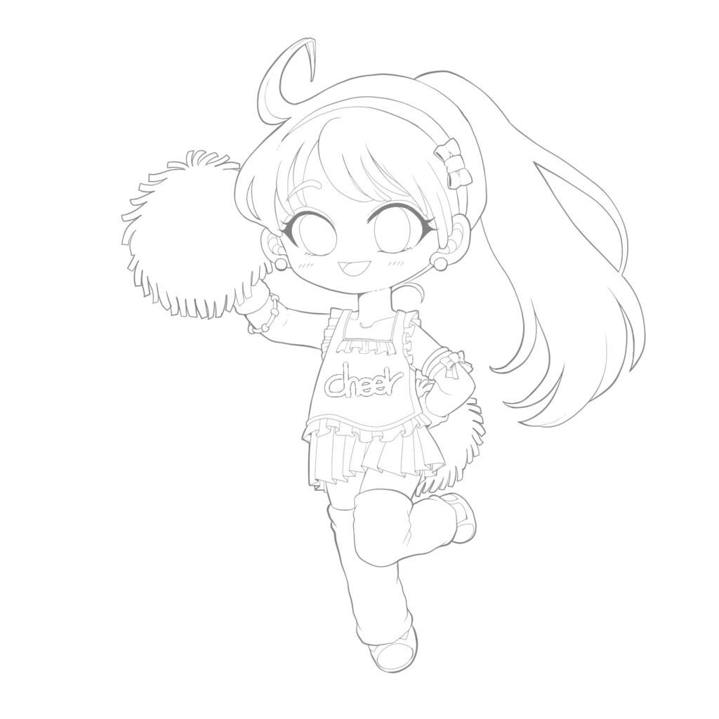 girls coloring 塗り絵⑩点セット