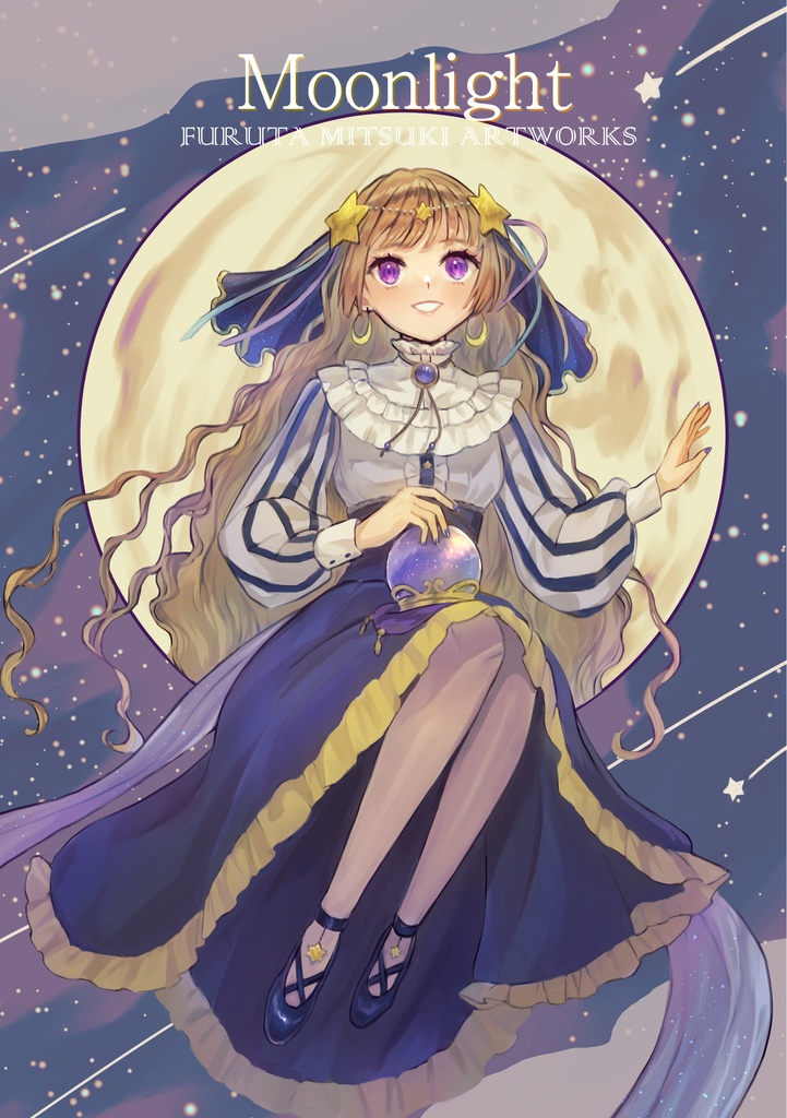 イラスト集 Moonlight ツキノウラ Booth