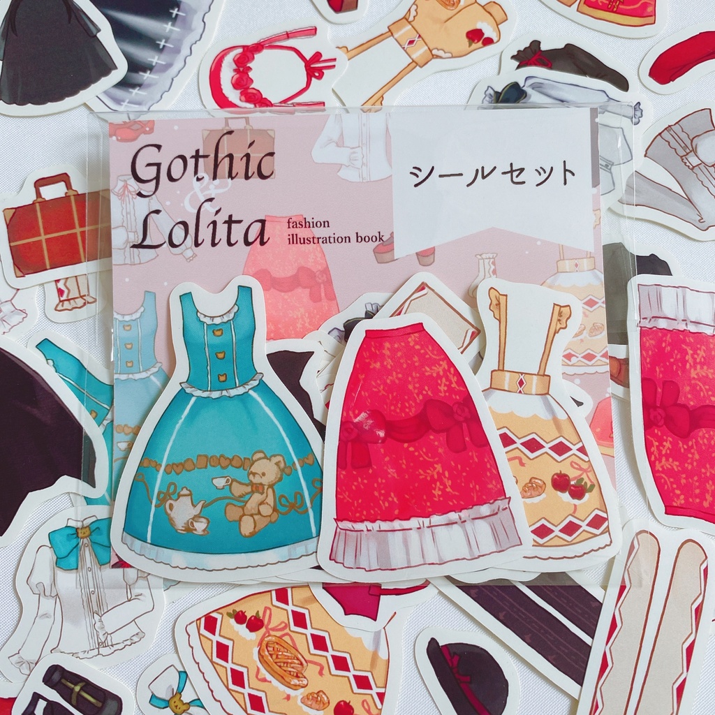 Gothic&Lolita　フレークシール
