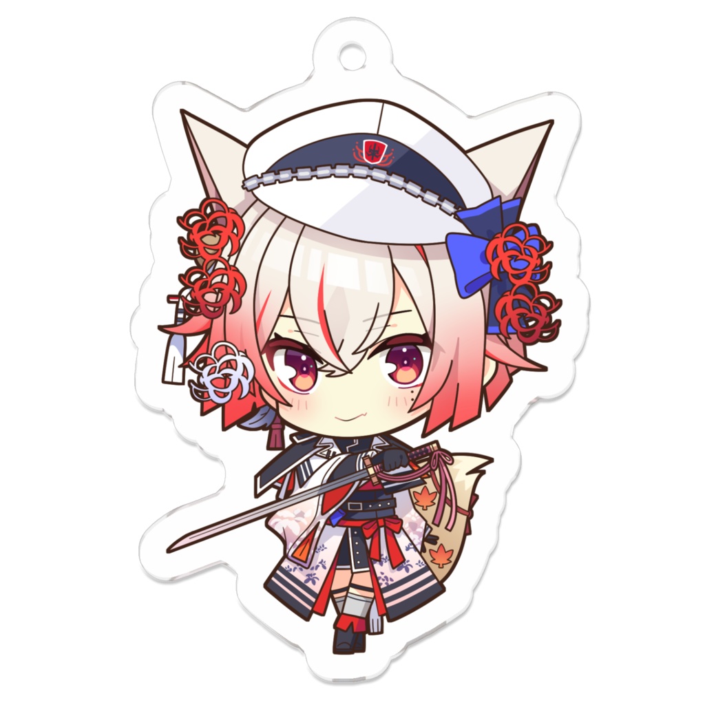 宵月ろあアクリルキーホルダー[ミニキャラver]