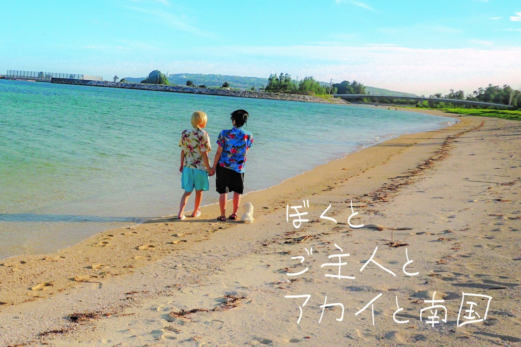 ぼくとご主人とアカイと南国