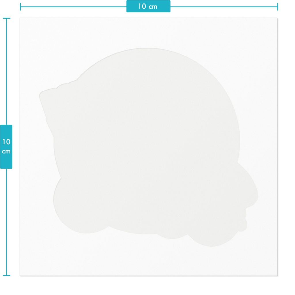 三匹ステッカー