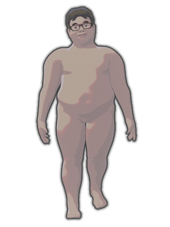 【無料】オタク【VRChat用アバター】